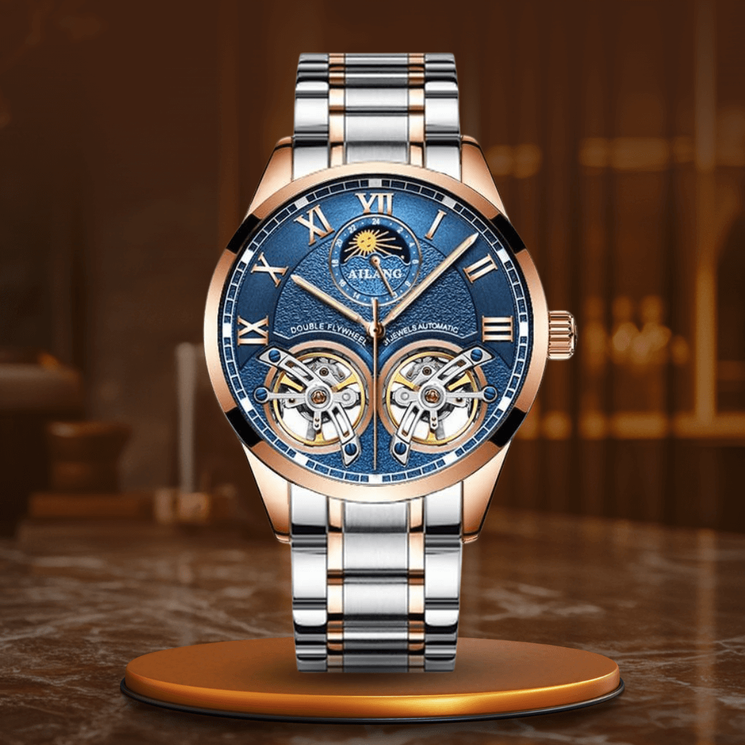 Elegant Automatisk Tourbillon Klocka