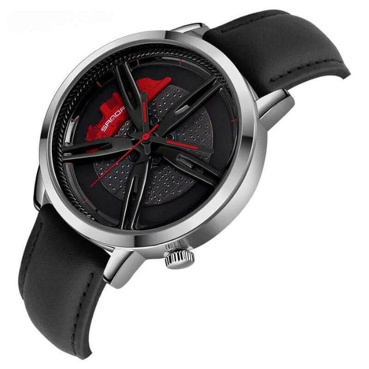 Rotating Hub Dial Quartz