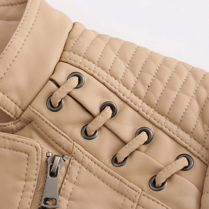 Elegant & Tidlös Skinnjacka för Damer – Stil & Komfort