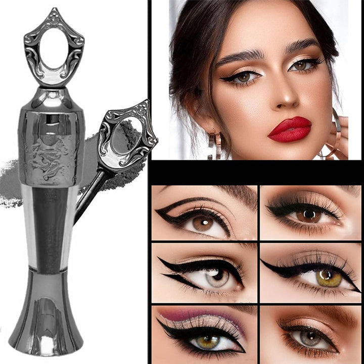 "100% naturlig puder eyeliner i svart och pastell, lättanvänd med smart applikator för längre hållbarhet och mångsidiga looks