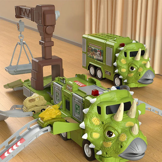 Förvandlingsbara Dinosauriebilar