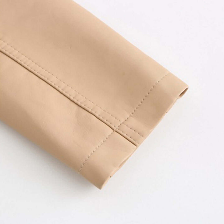 Elegant & Tidlös Skinnjacka för Damer – Stil & Komfort