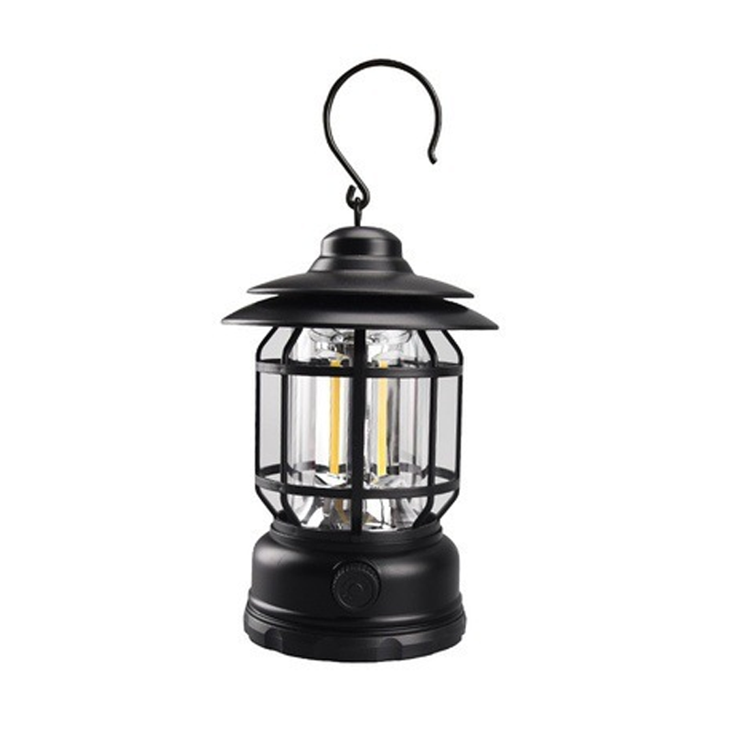 Bärbar Retro Campinglampa
