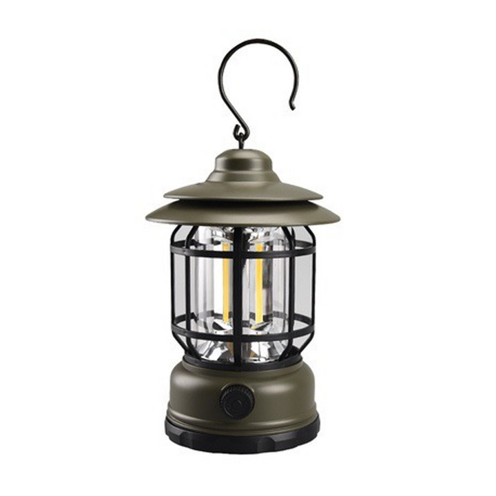Bärbar Retro Campinglampa