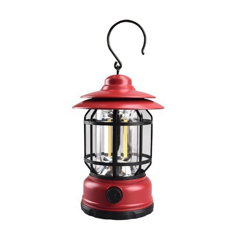 Bärbar Retro Campinglampa