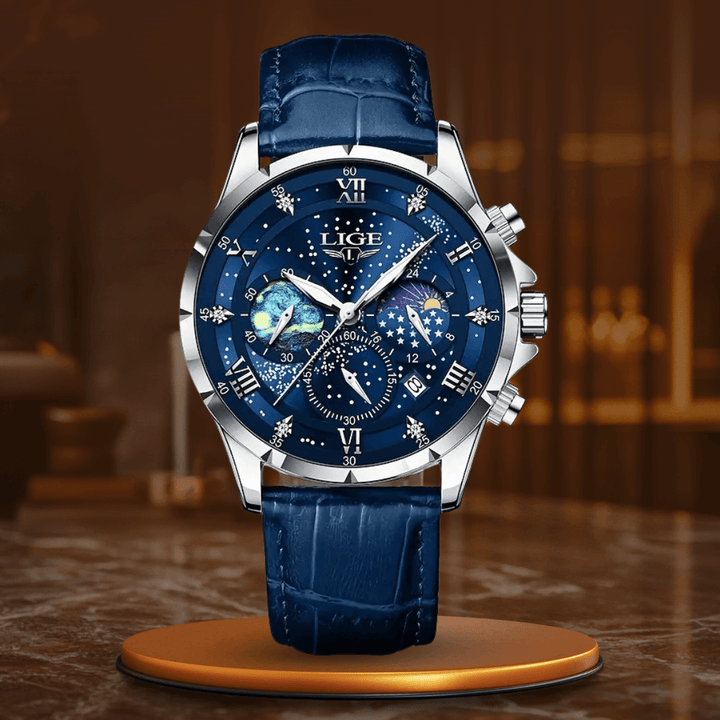 Elegant Moonphase Klocka
