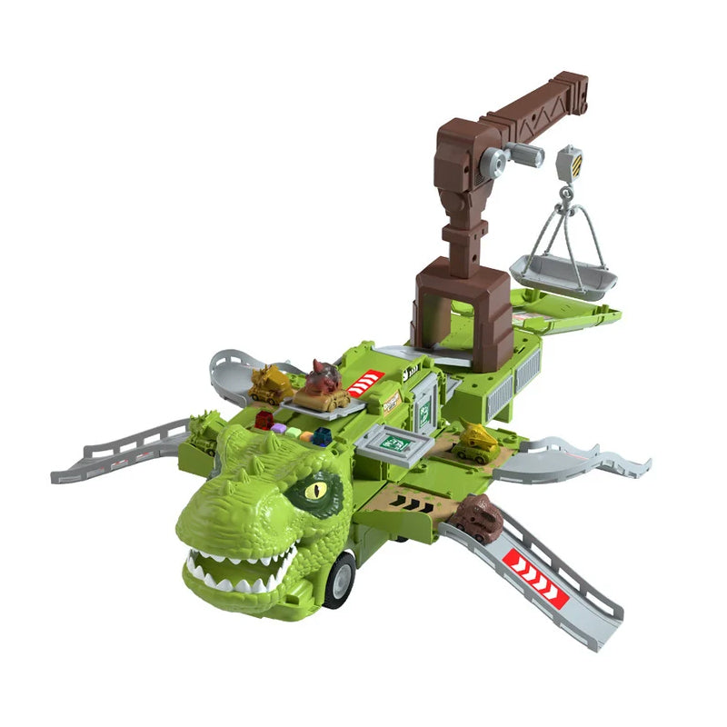 Förvandlingsbara Dinosauriebilar