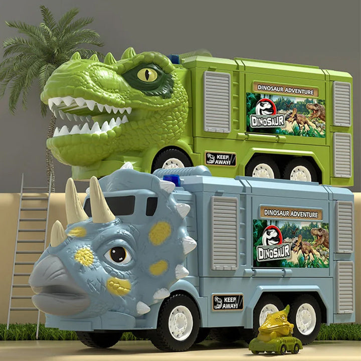 Förvandlingsbara Dinosauriebilar