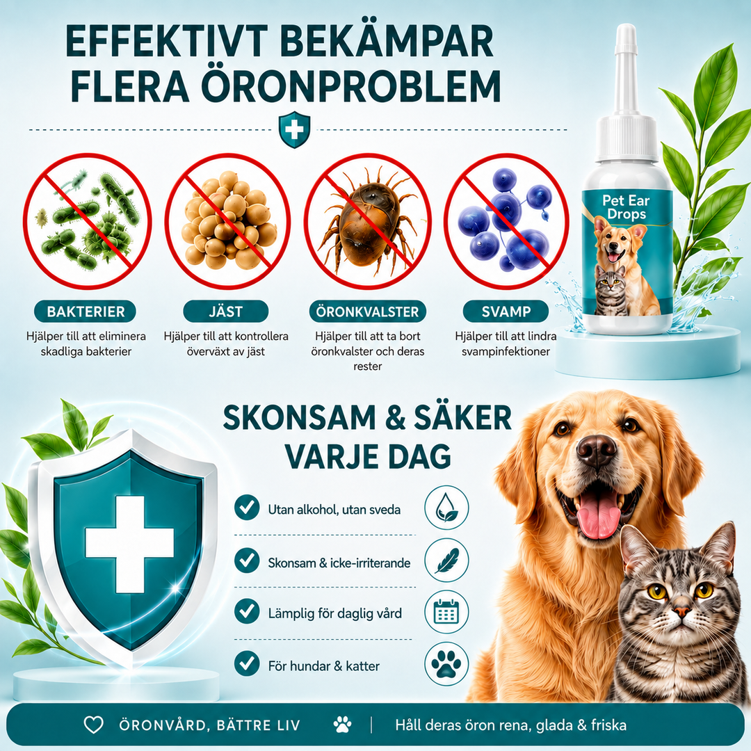Naturlig Öronrengöring för Katter – Skonsam & Effektiv Vård