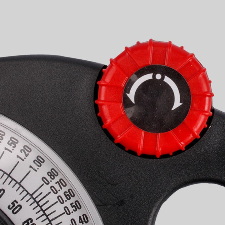 2 i 1 vattenpass och lutningsmätare, grön och grå, dubbellysrörsblåsor, solid och ergonomisk för exakt mätning.