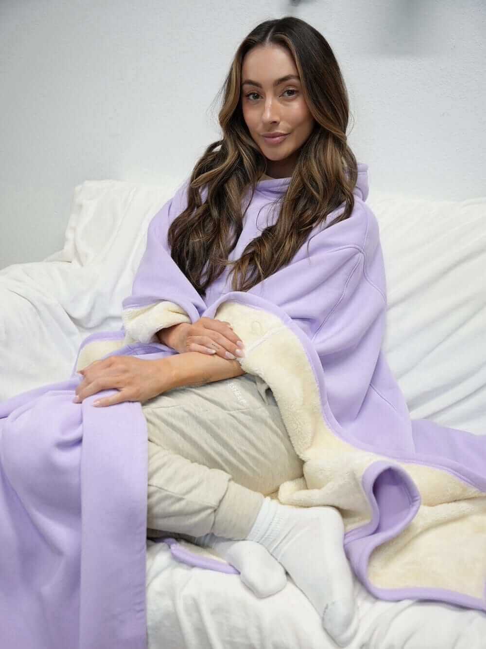 Koppla av med vår mysiga, viktade hoodie