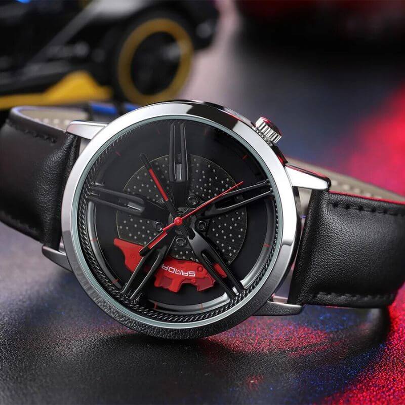 Rotating Hub Dial Quartz
