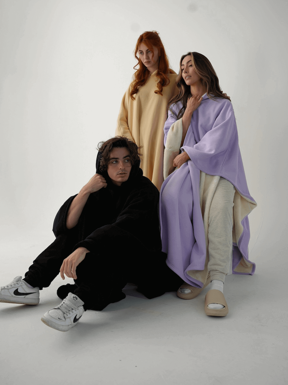 Koppla av med vår mysiga, viktade hoodie