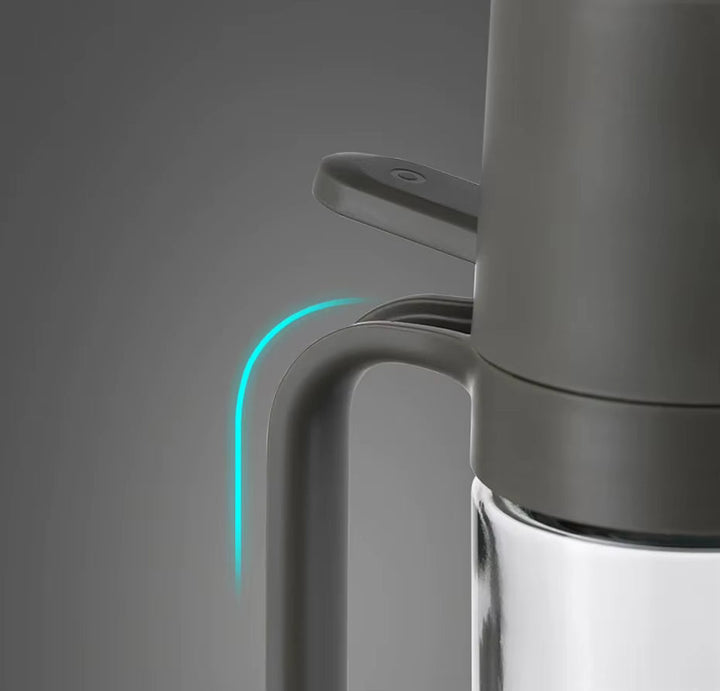 Smart oljedispenser i 250ml borosilikatglas. För grillning och fettsnål matlagning.