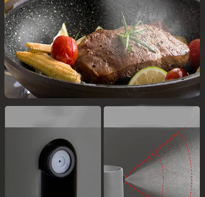 Multifunktionell oljesprayflaska i borosilikatglas, 250ml. Används för grill & sallader.