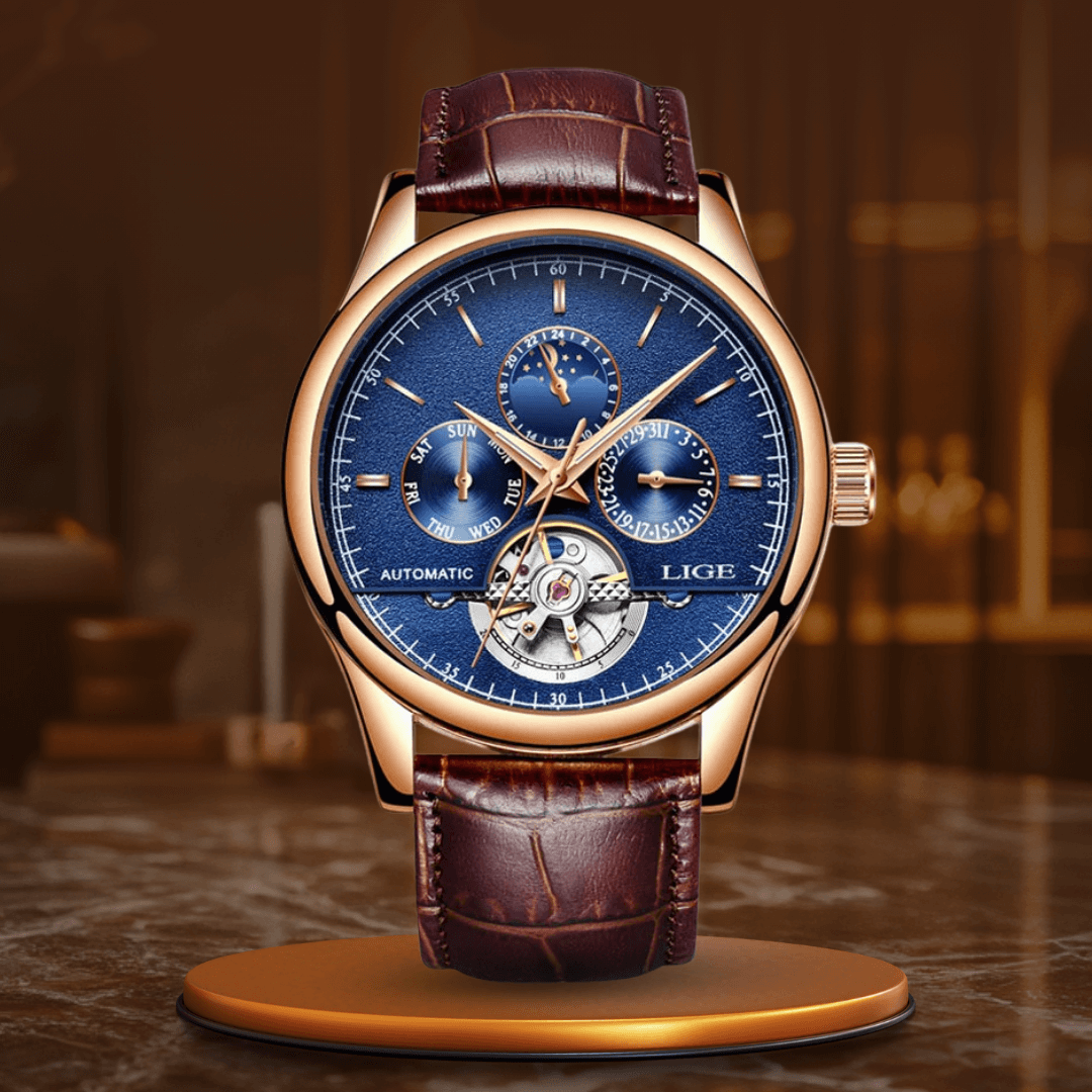 Automatisk Mekanisk Tourbillonklocka