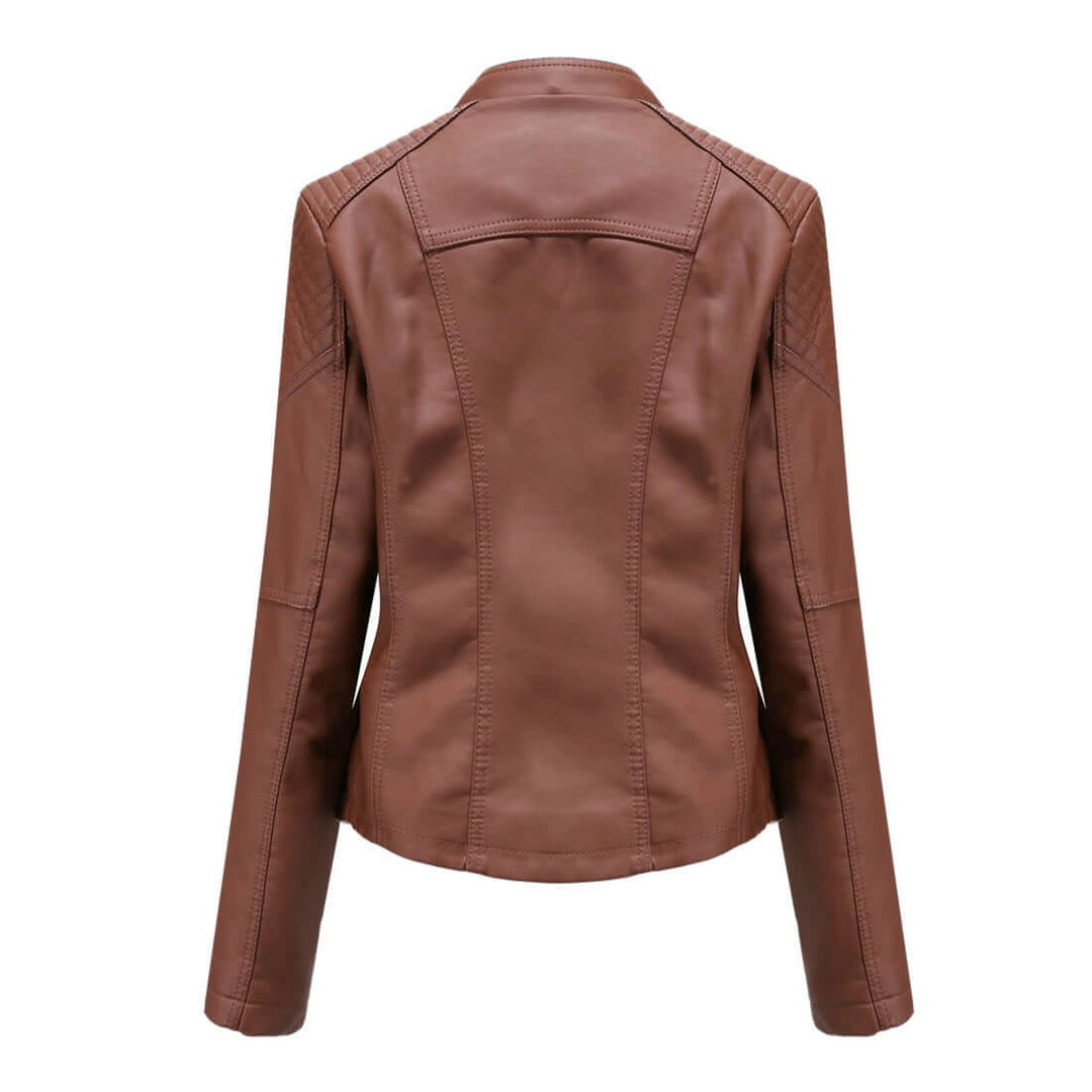 Elegant & Tidlös Skinnjacka för Damer – Stil & Komfort