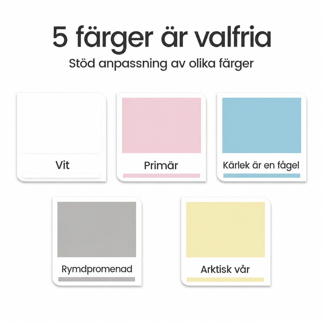 Väggreparation Rullande Borste - Mångfärgsalternativ