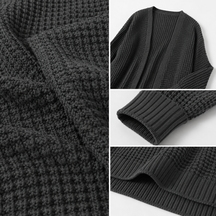 Herr Cardigan Jacka Minimalistisk Design