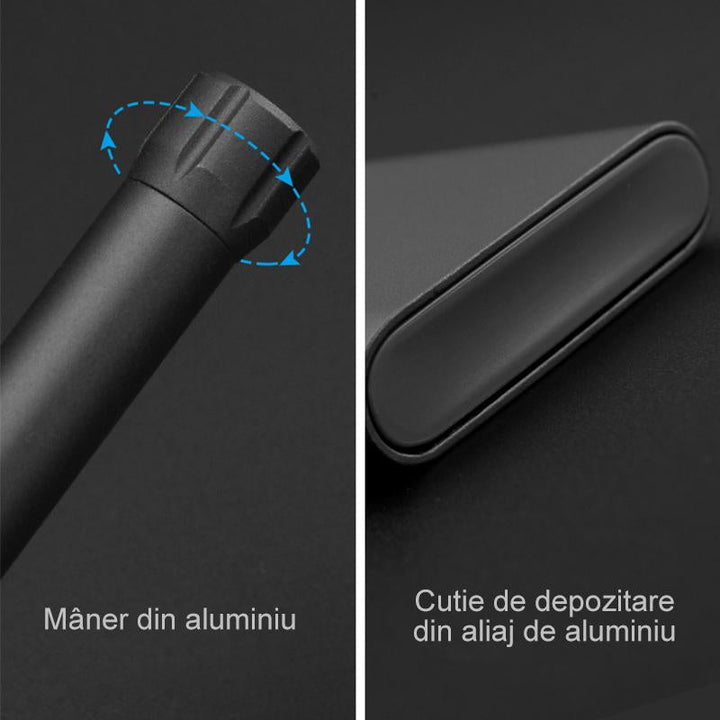 "48-i-1 precisionsskruvmejselsats för elektronik, kompakt design, kromvanadinstål, magnetisk, röd och svart färg."