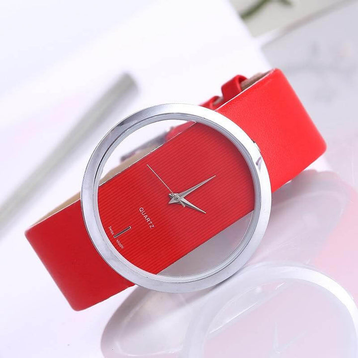 Elegant Transparent Kvartsur
