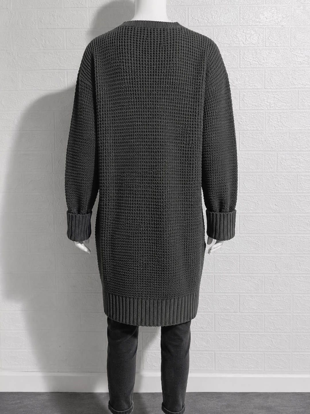 Herr Cardigan Jacka Minimalistisk Design