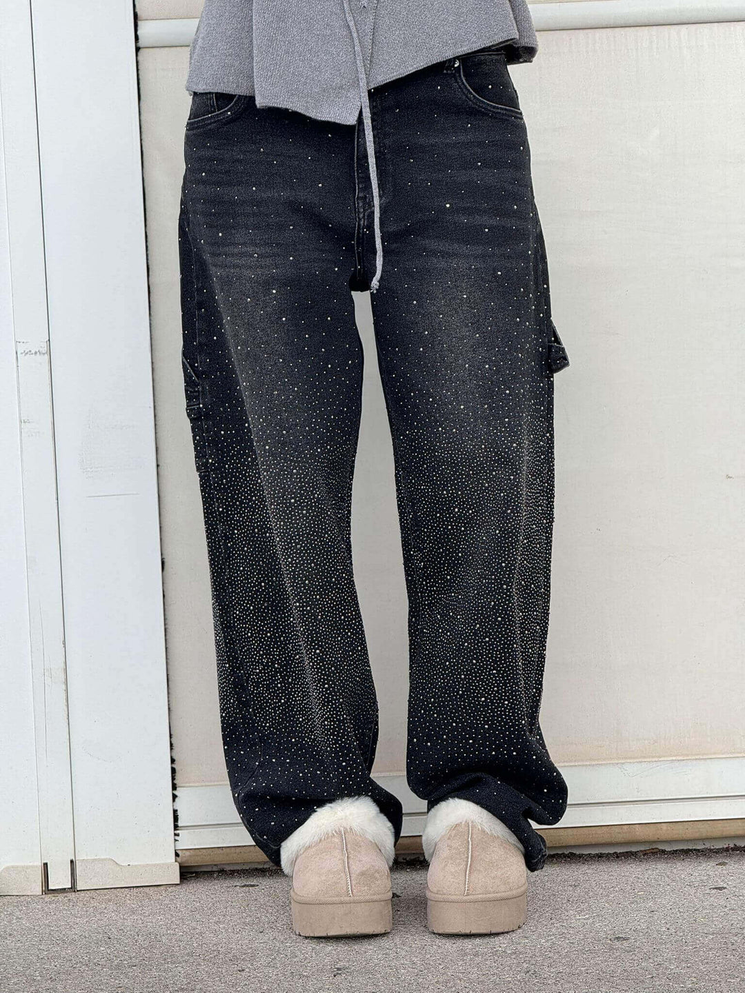 Dam Ballongjeans: Glansiga & Trendiga