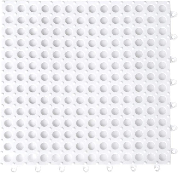 Halkskyddsmatta för badrum i PVC (4-pack, färgglad)