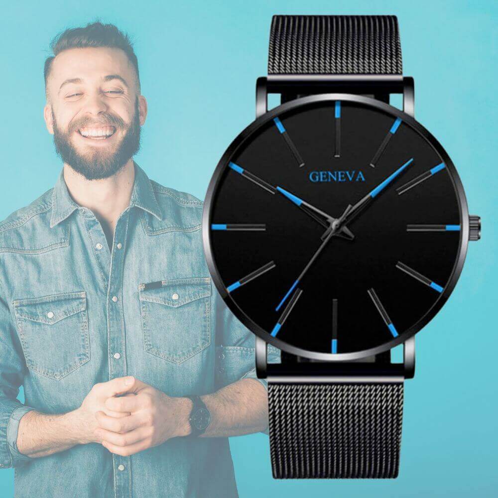 Ultratunna Armbandsur För Män