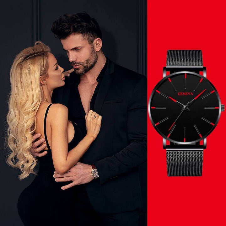 Ultratunna Armbandsur För Män