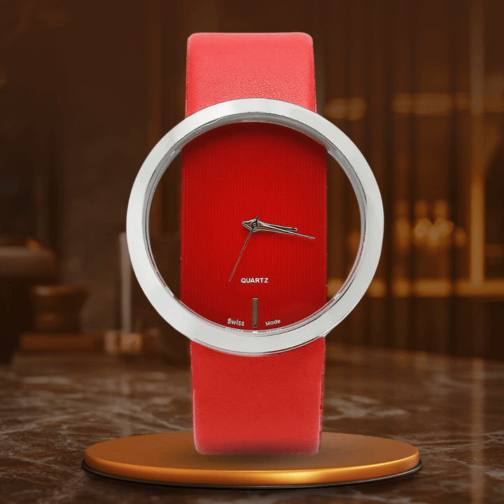 Elegant Transparent Kvartsur