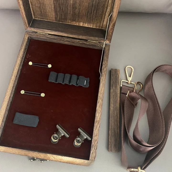 A5 Messenger Box i trä för författare och konstnärer