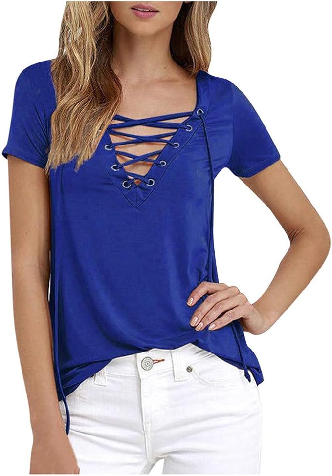 Dam Trendig T-shirt Mjuk