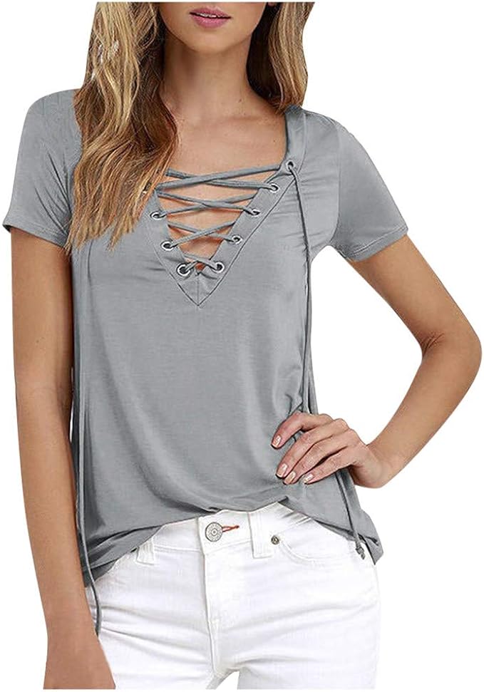 Dam Trendig T-shirt Mjuk