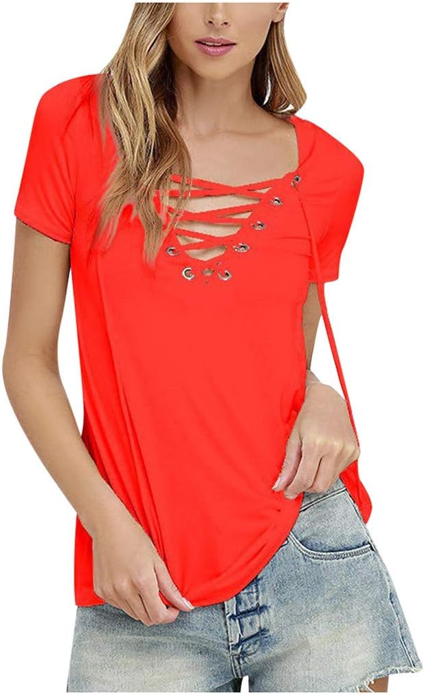 Dam Trendig T-shirt Mjuk