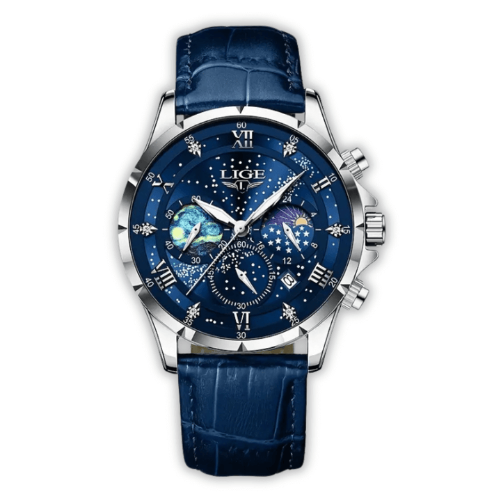 Elegant Moonphase Klocka