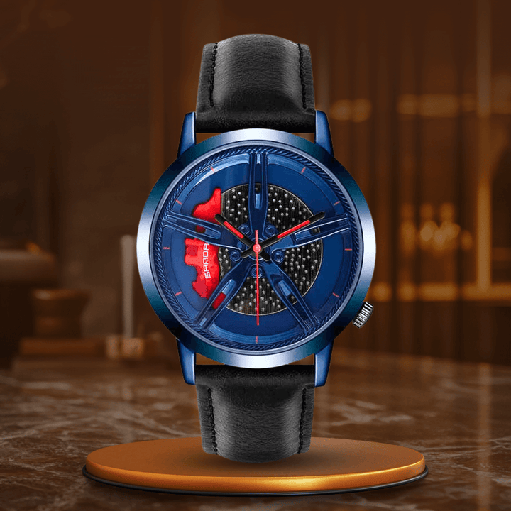 Rotating Hub Dial Quartz