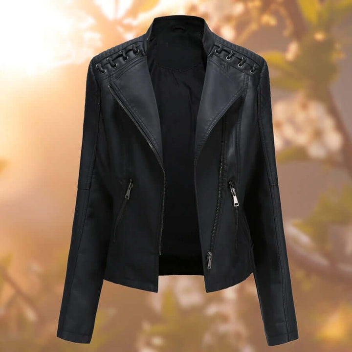 Elegant & Tidlös Skinnjacka för Damer – Stil & Komfort