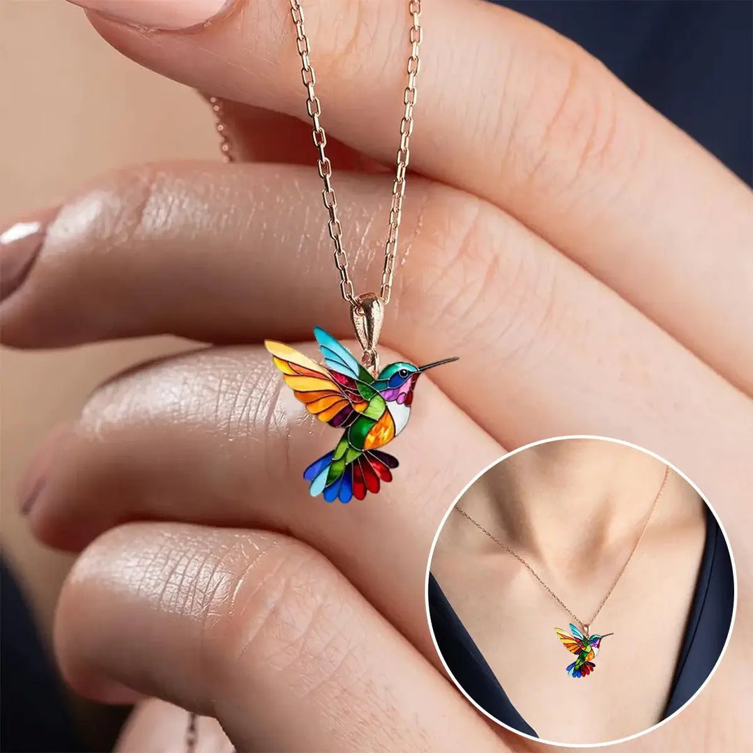 Elegan Kolibrihalsband: En Symbol för Frihet och Förnyelse