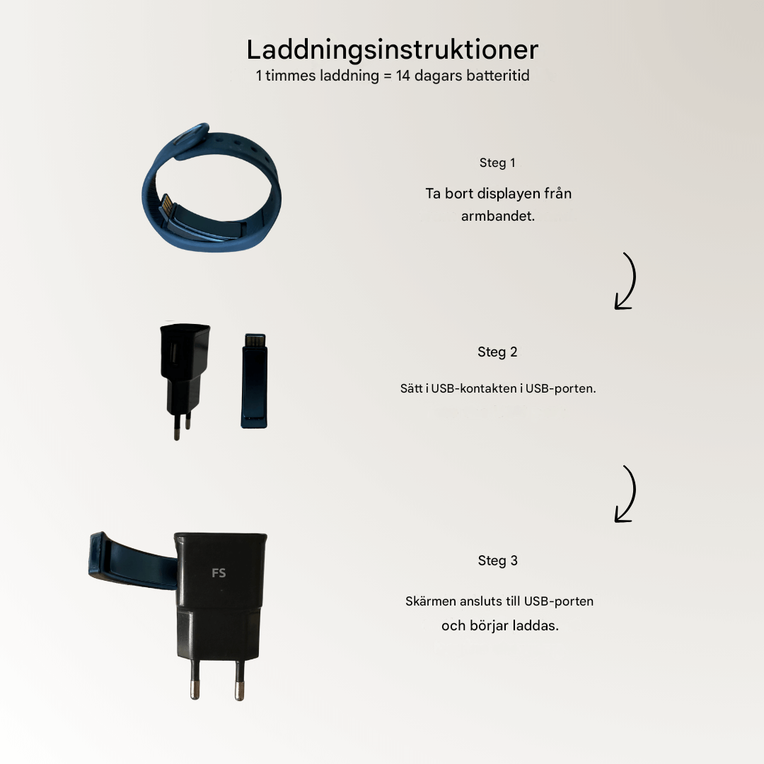 Vibrio Premium Tyst Vibrationsväckarklocka