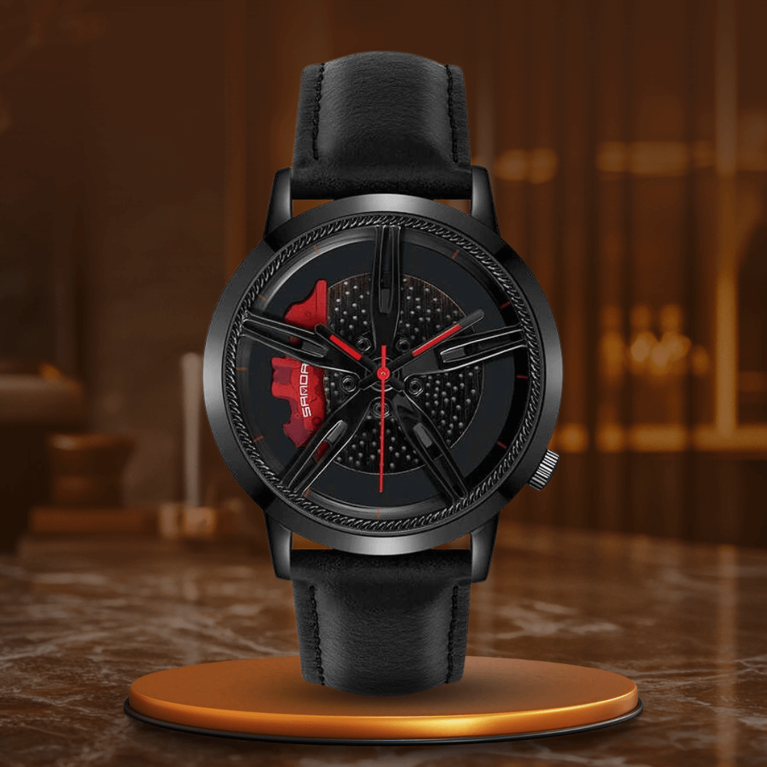 Rotating Hub Dial Quartz