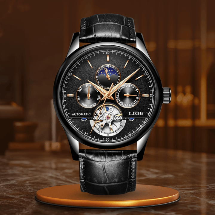Automatisk Mekanisk Tourbillonklocka