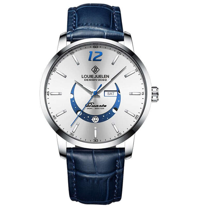 Elegant Luminous Moonphase Klocka