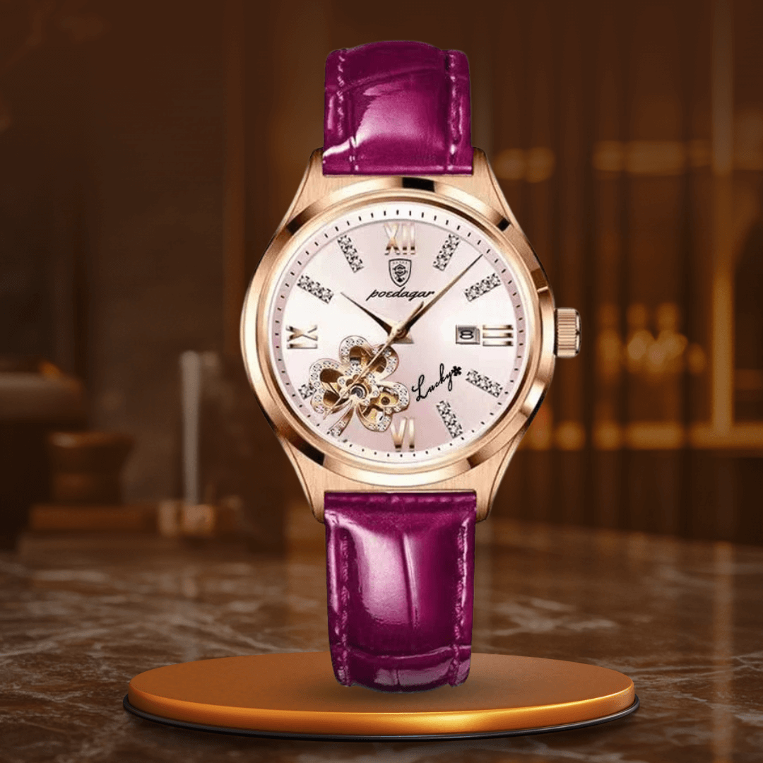 Elegant Moon Phase Bracelet Watch