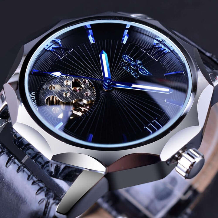 Elegant Skeleton Automatisk Klocka