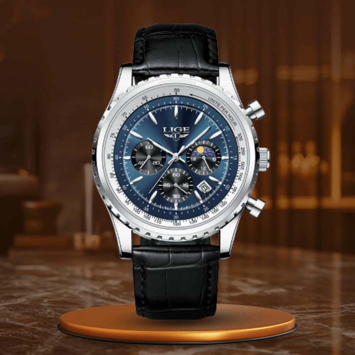 Elegant Kvartsur med flera funktioner