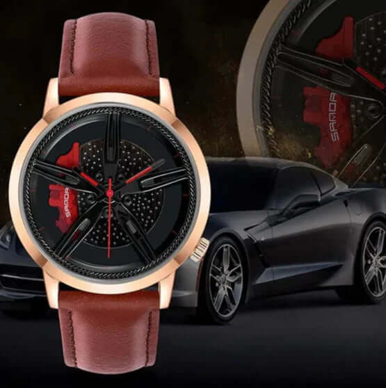 Rotating Hub Dial Quartz