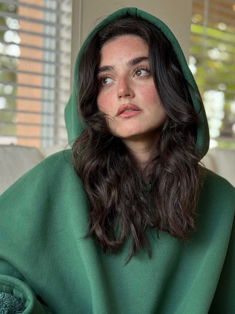 Koppla av med vår mysiga, viktade hoodie