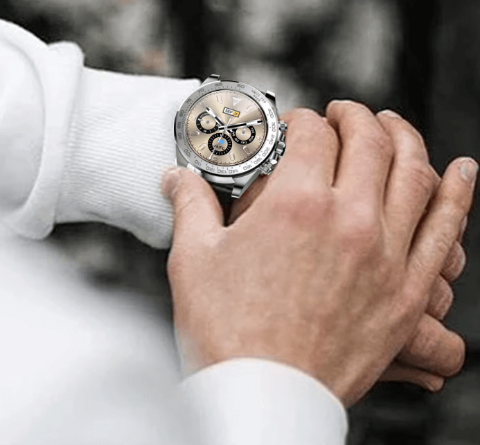 Snygg Smartklocka med Avancerade Funktioner