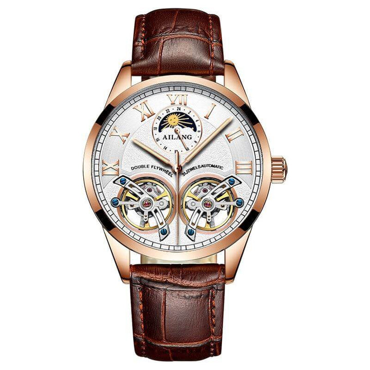 Elegant Automatisk Tourbillon Klocka